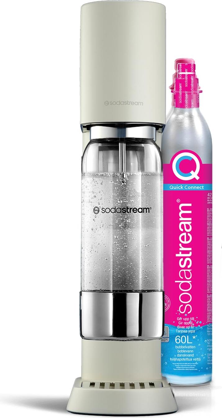 Výrobník perlivej vody Sodastream Enso sand matt štandardné balenie