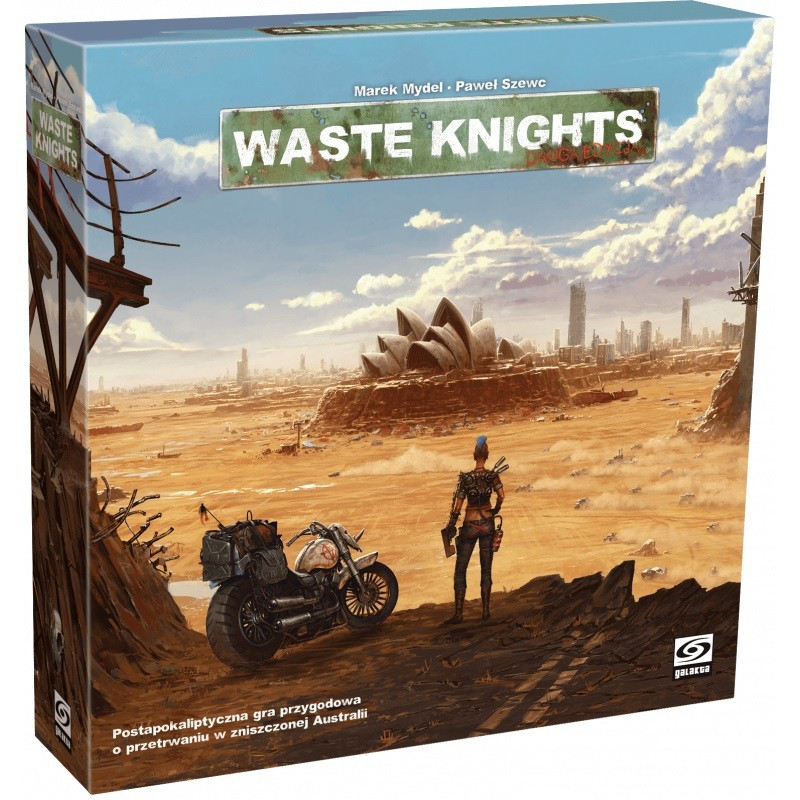 Waste Knights Zweite Ausgabe Galakta – Postapokalyptisches Abenteuerspiel