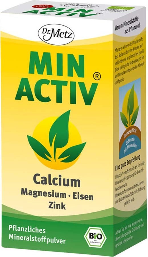 Dr. Metz Minactiv® - Pflanzliches Mineralstoffpulver 250g 07203120