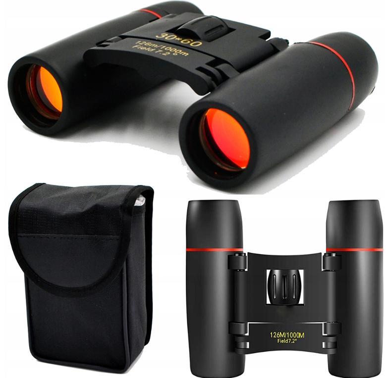 Pokka Fernglas 30x60 – Militärisches Jagdfernglas für Tag & Nacht – Spy-Modell