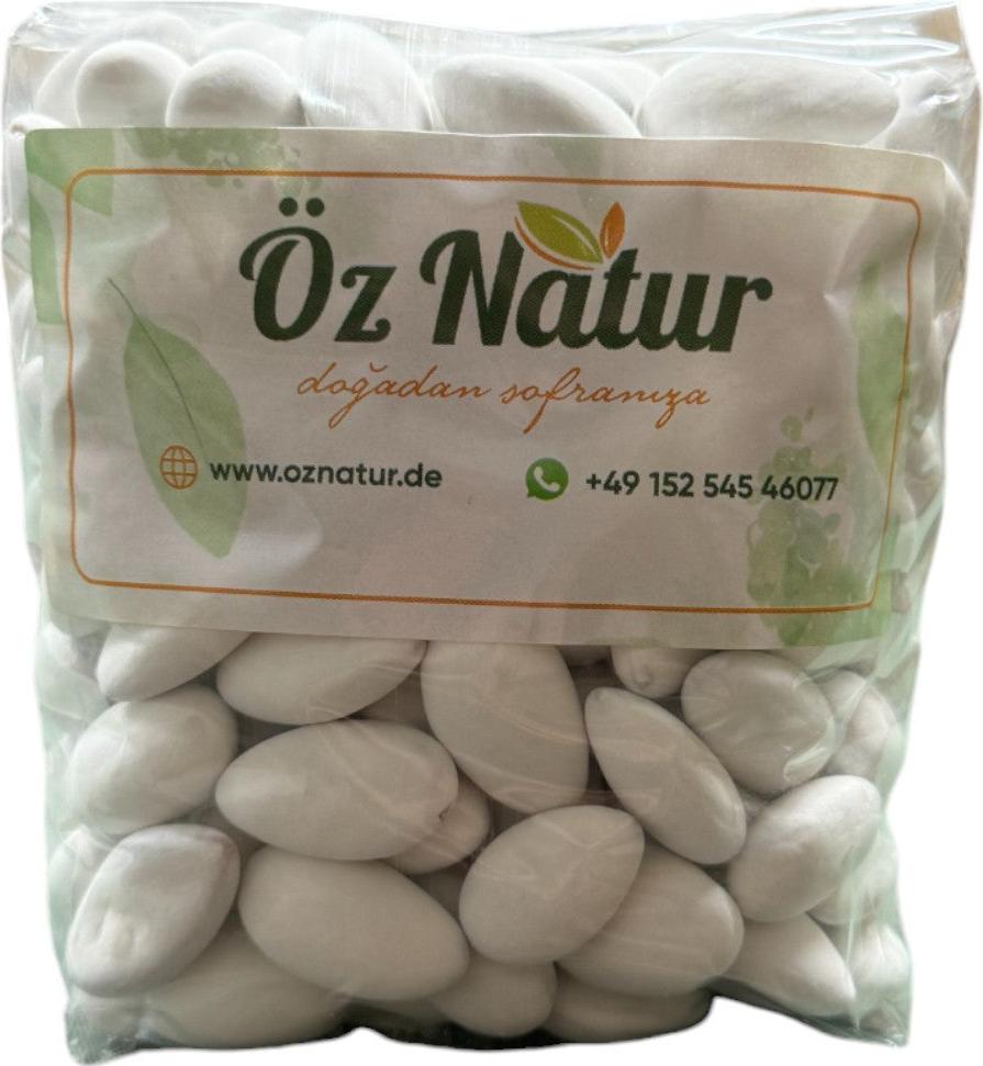 Öz Natur | Weiße Mandeln Dragees 500g 80-300