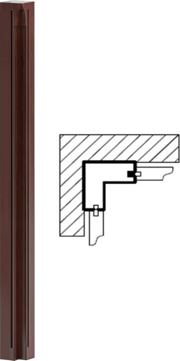Büro Aufbauelement Ecke Verzierung Büromöbel Einrichtung Hotel Serie Monaco Neu
