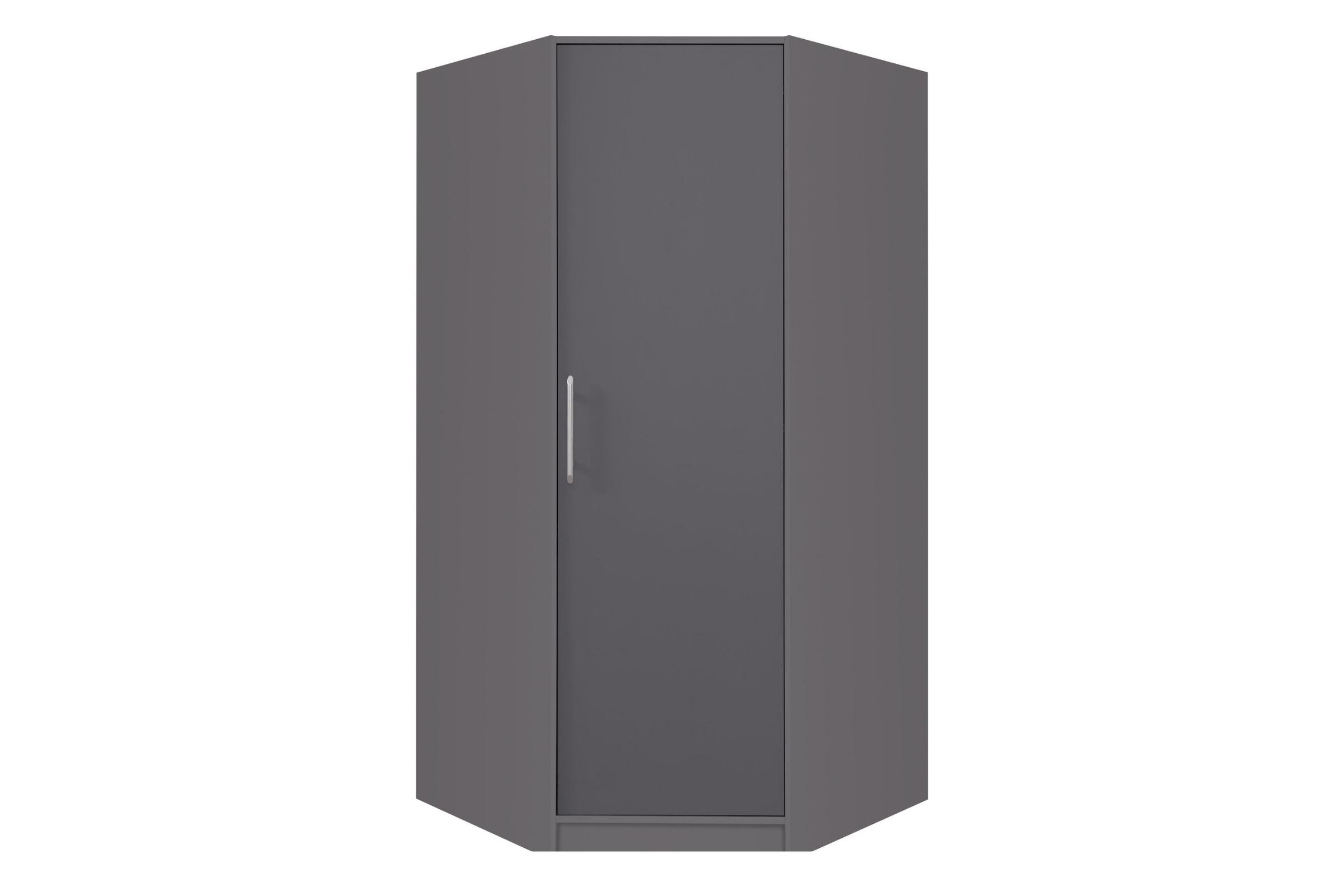 Dein Schlaf 24 ECKKLEIDERSCHRANK KLEIDERSCHRANK SAM SR4 95 / 190 / 95 cm Anthrazit