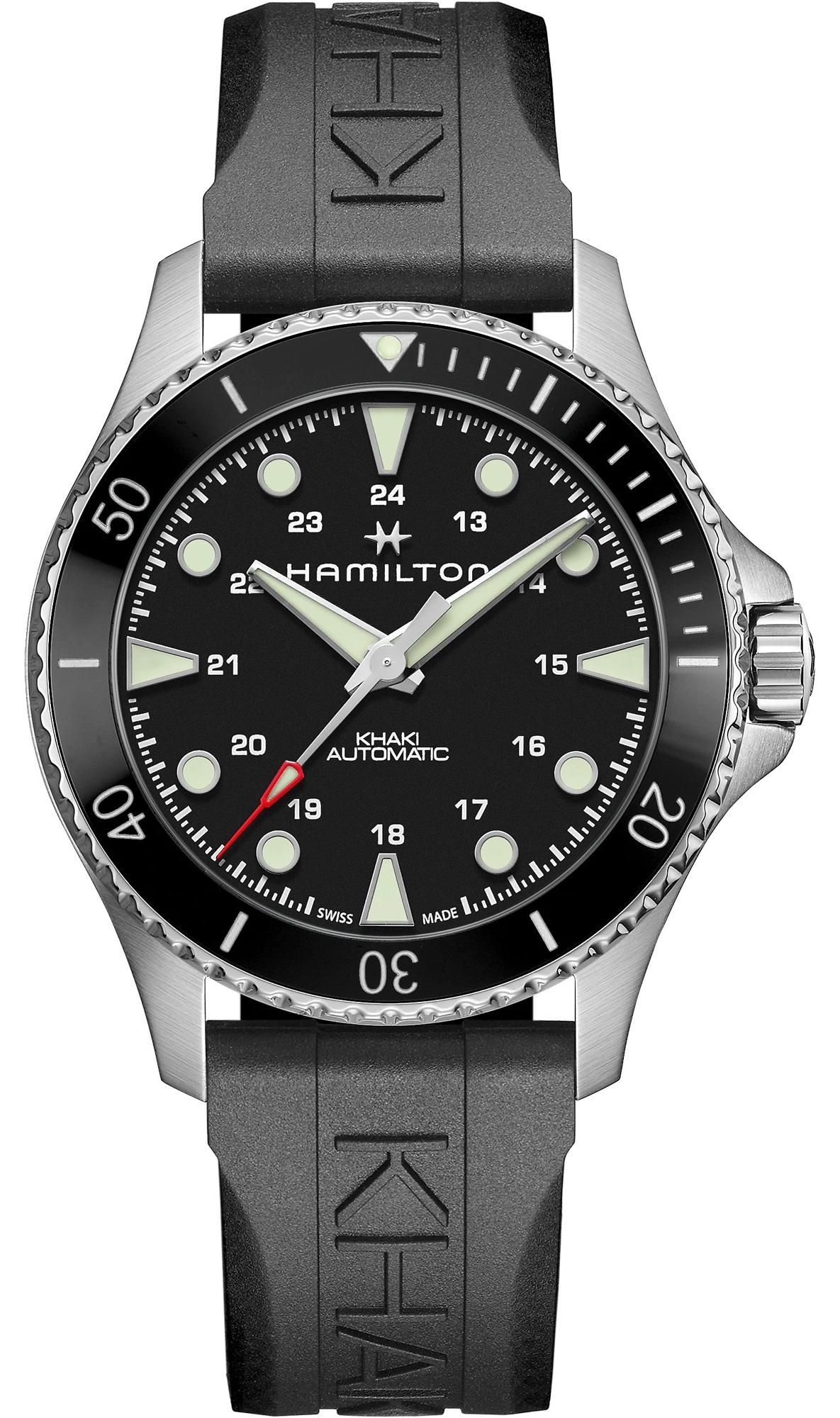 Hamilton Watche Hamilton Khaki Navy Scuba Auto H82515330