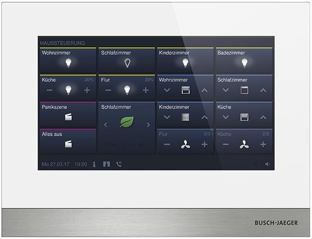 BUSCH-JAEGER Videotelefón LAN ws PAL 178mm 2TMA130050W0066