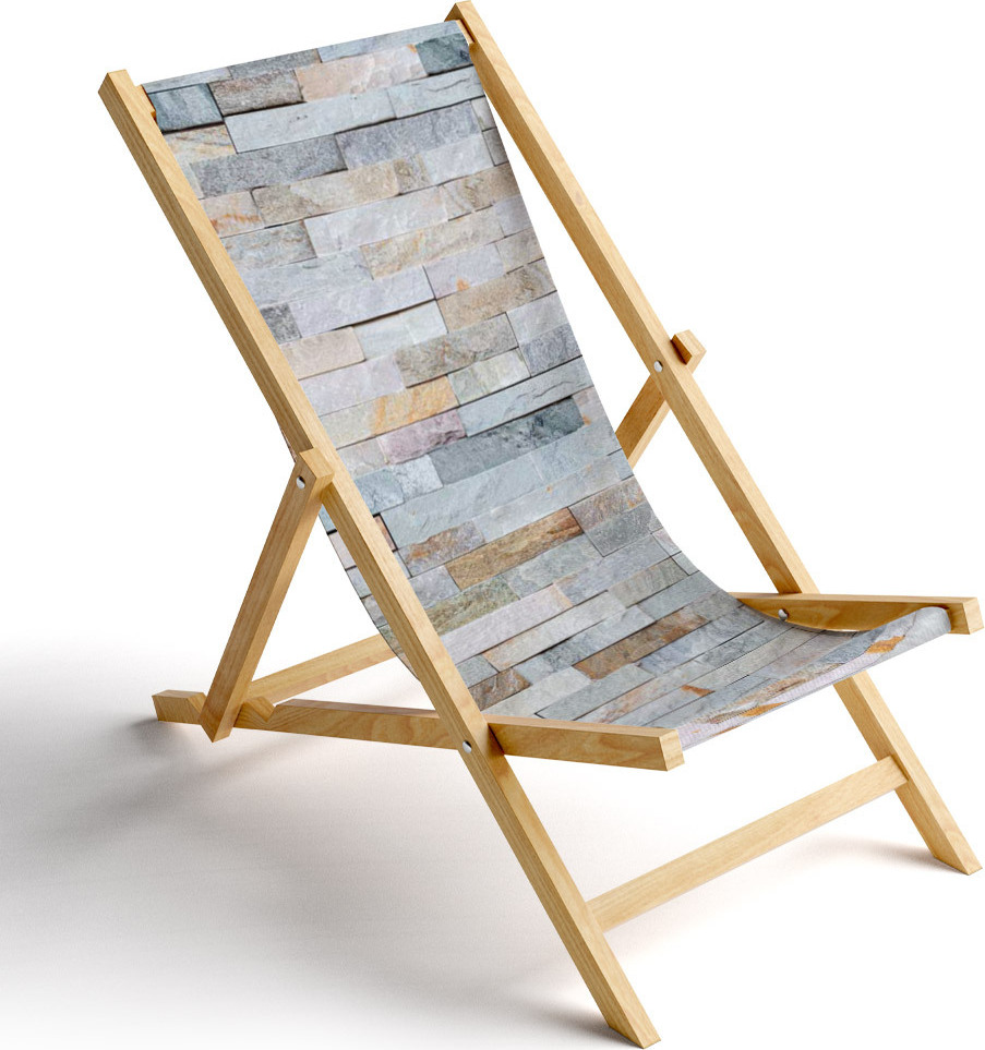 Displayhersteller Liegestuhl Blaue Steinmauer 13-1065-blaue-steinmauer-p