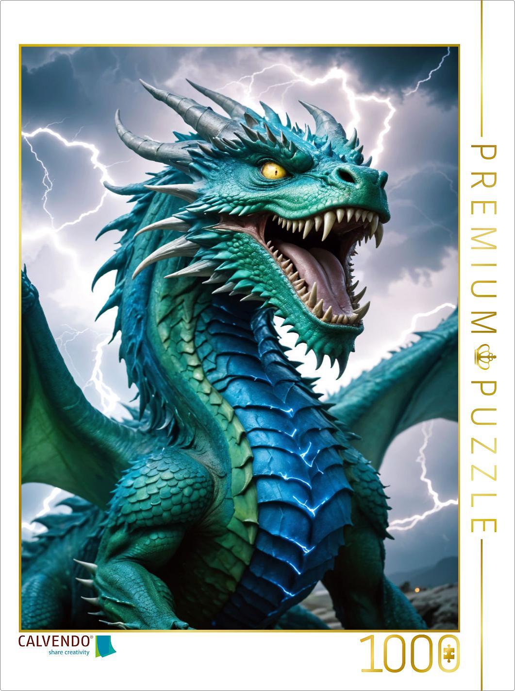 CALVENDO Puzzle Sturmschwinge – Der Herrscher des Himmels | 1000 Teile Lege-Größe 64x48cm Foto-Puzzle für glückliche Stunden