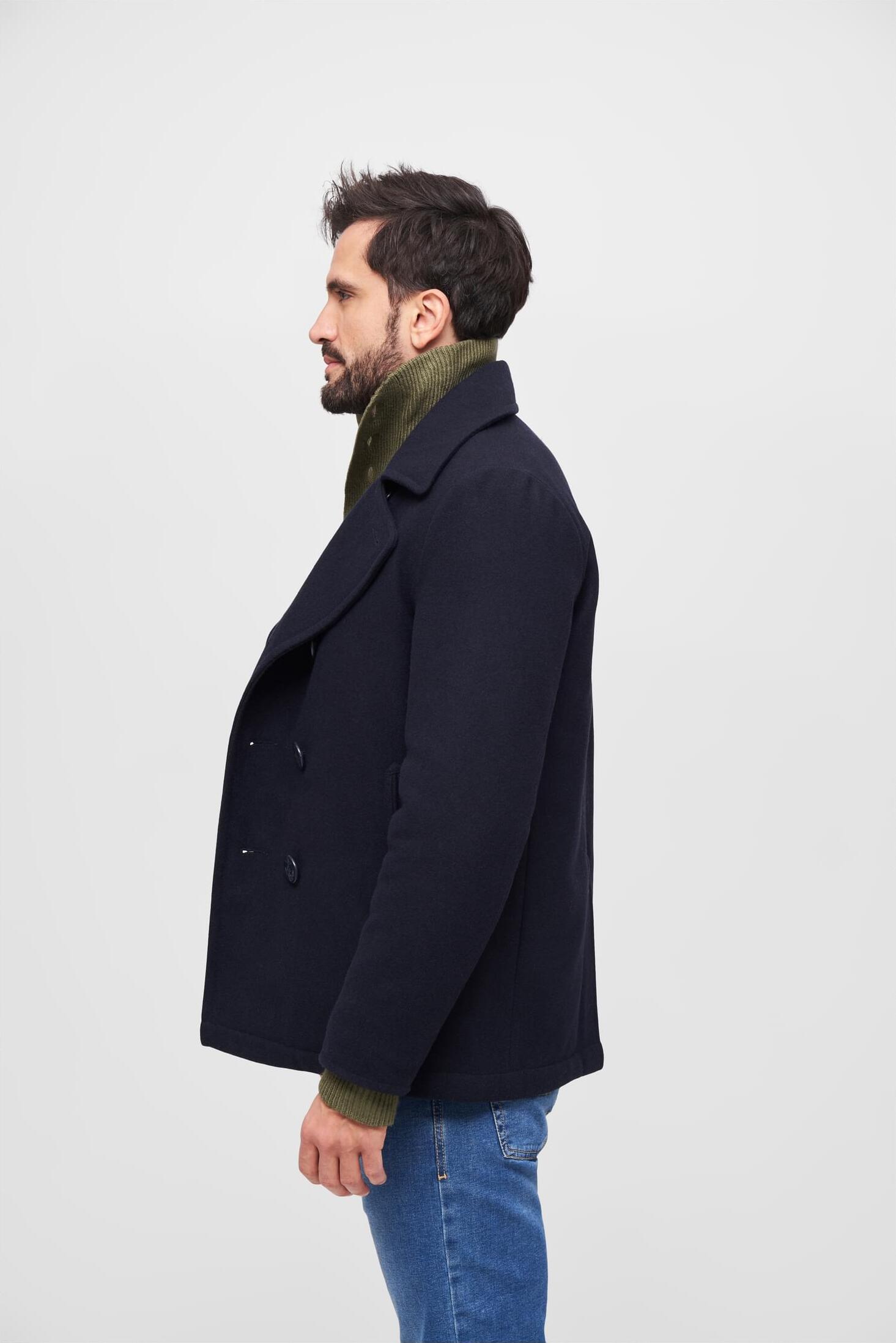 Brandit Textil Brandit Pea Coat navy, 6XL 3109-8-6XL
