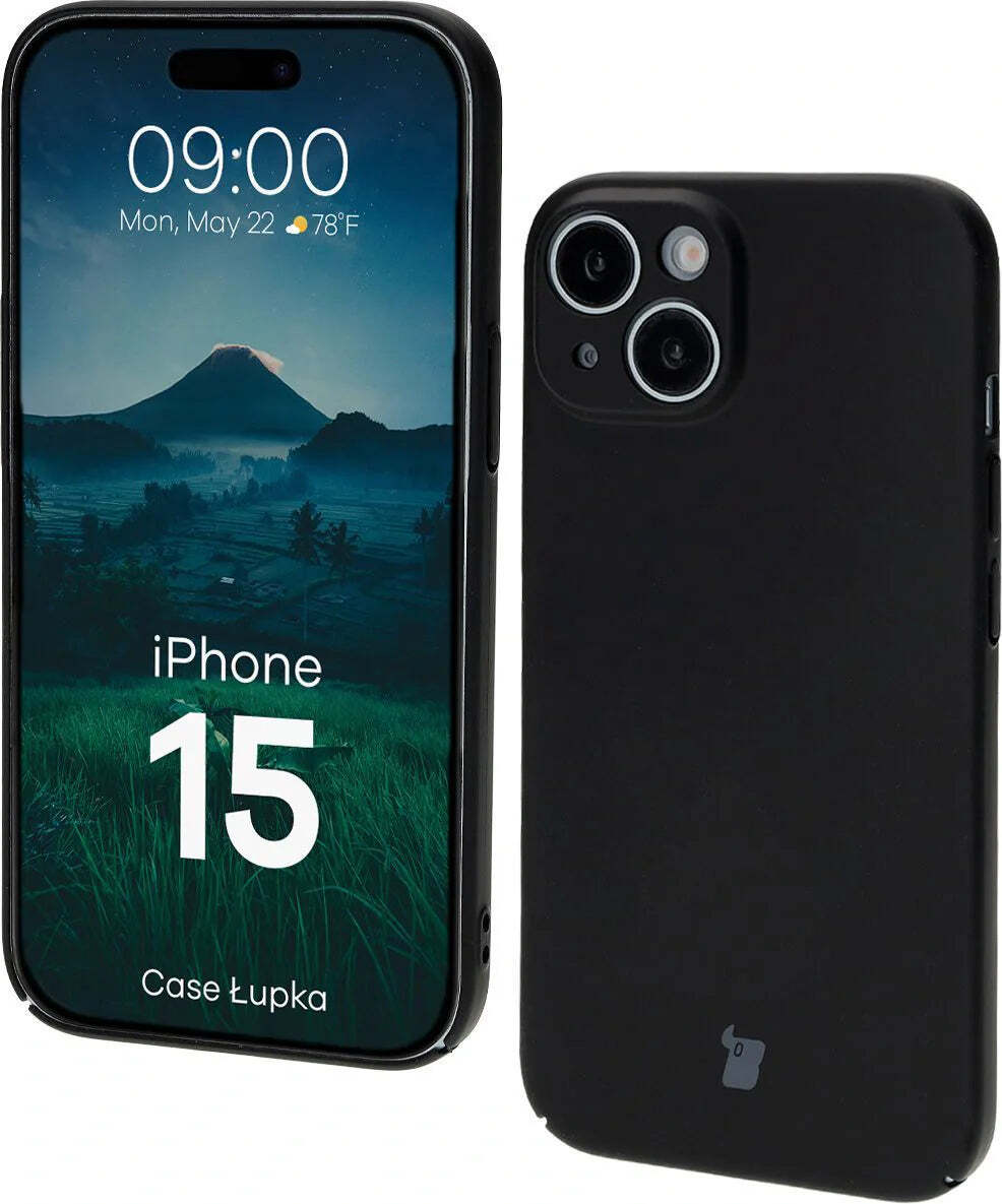 BizonMobile Bizon Case Lupka Apple iPhone 15 schwarz