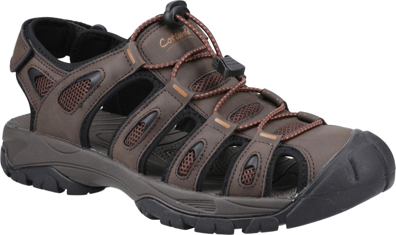 Cotswold - "Ampney" Sandalen für Herren FS12153 (40,5 EU) (Braun) UTFS12153