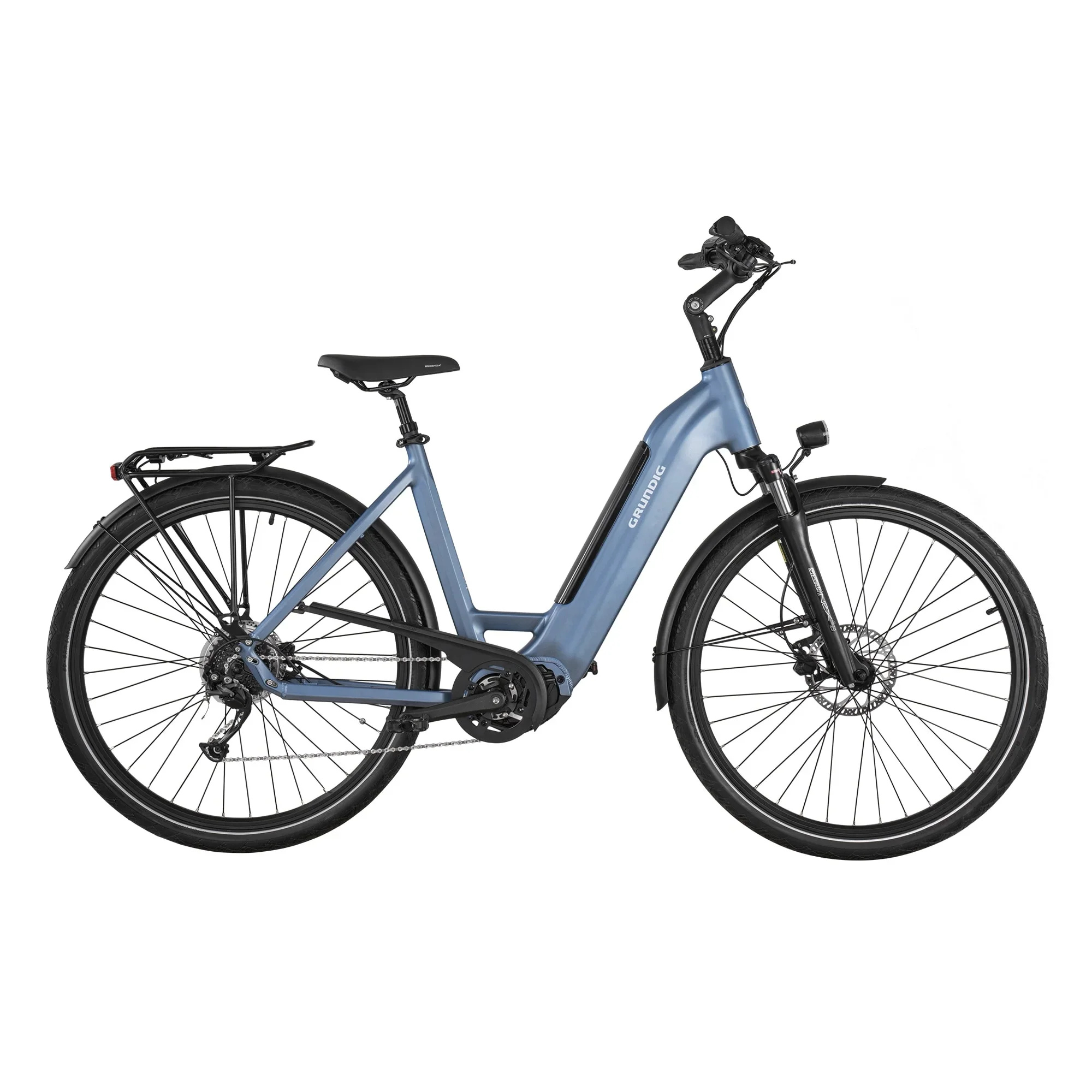GRUNDIG GCB-1 e-bike so stredovým motorom a snímačom krútiaceho momentu, elektrický bicykel e-city bike e-city bike mestské e-biky a e-country bicykle