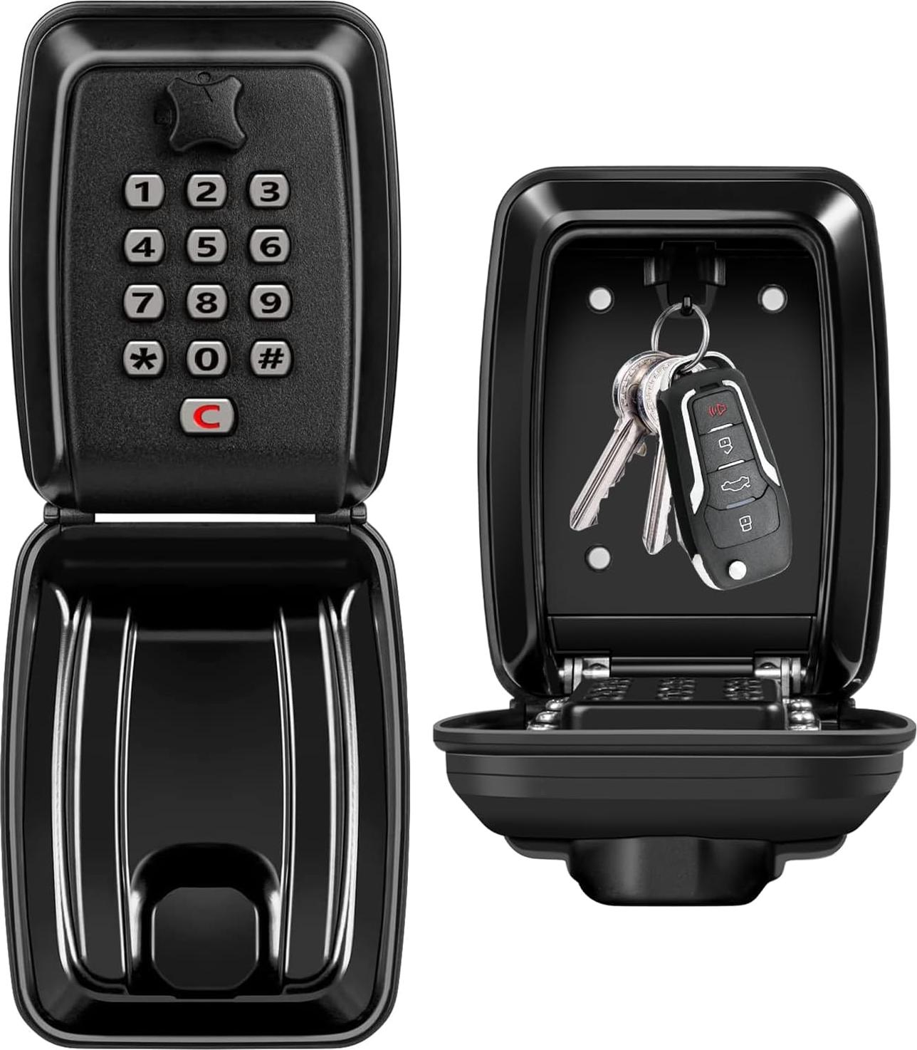 Markenlos Schlüsselbox Mit Code Für Außen - Schlüsselkasten - Schlüsselbox Mit Code - Schlüsselbox Für Außen - Schlüsselbox - Schlüsselbox - Schlüsselkasten Mit Zahlenschloss - Must Have Für Dein Zuhause!