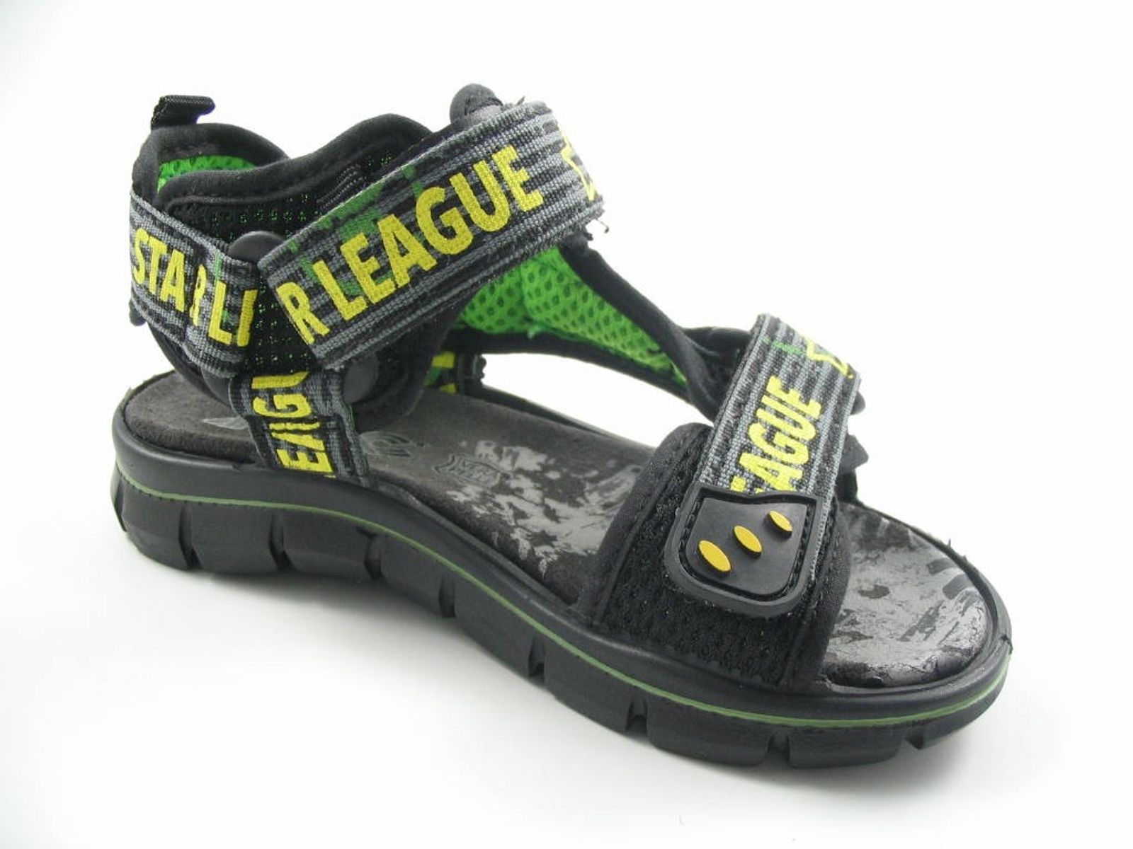 Pölking Kinder Sandalen schwarz Gr. 31