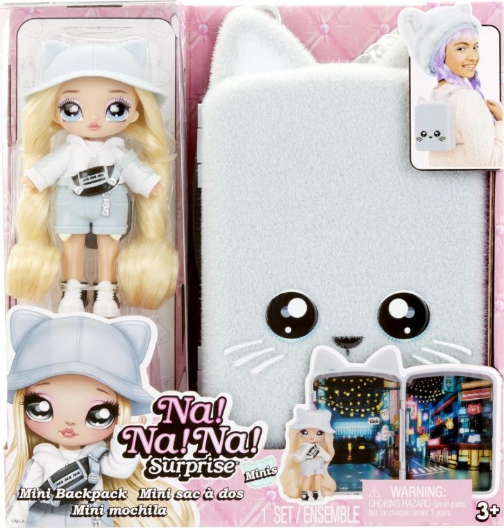 Qui! Na! Na! Mini zaino a sorpresa con camera Khloe Kitty