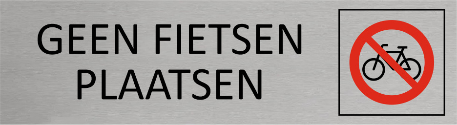 CombiCraft Türschild Chemietoilette - Aluminium Schild 165x45mm Mit 3M-Klebeband