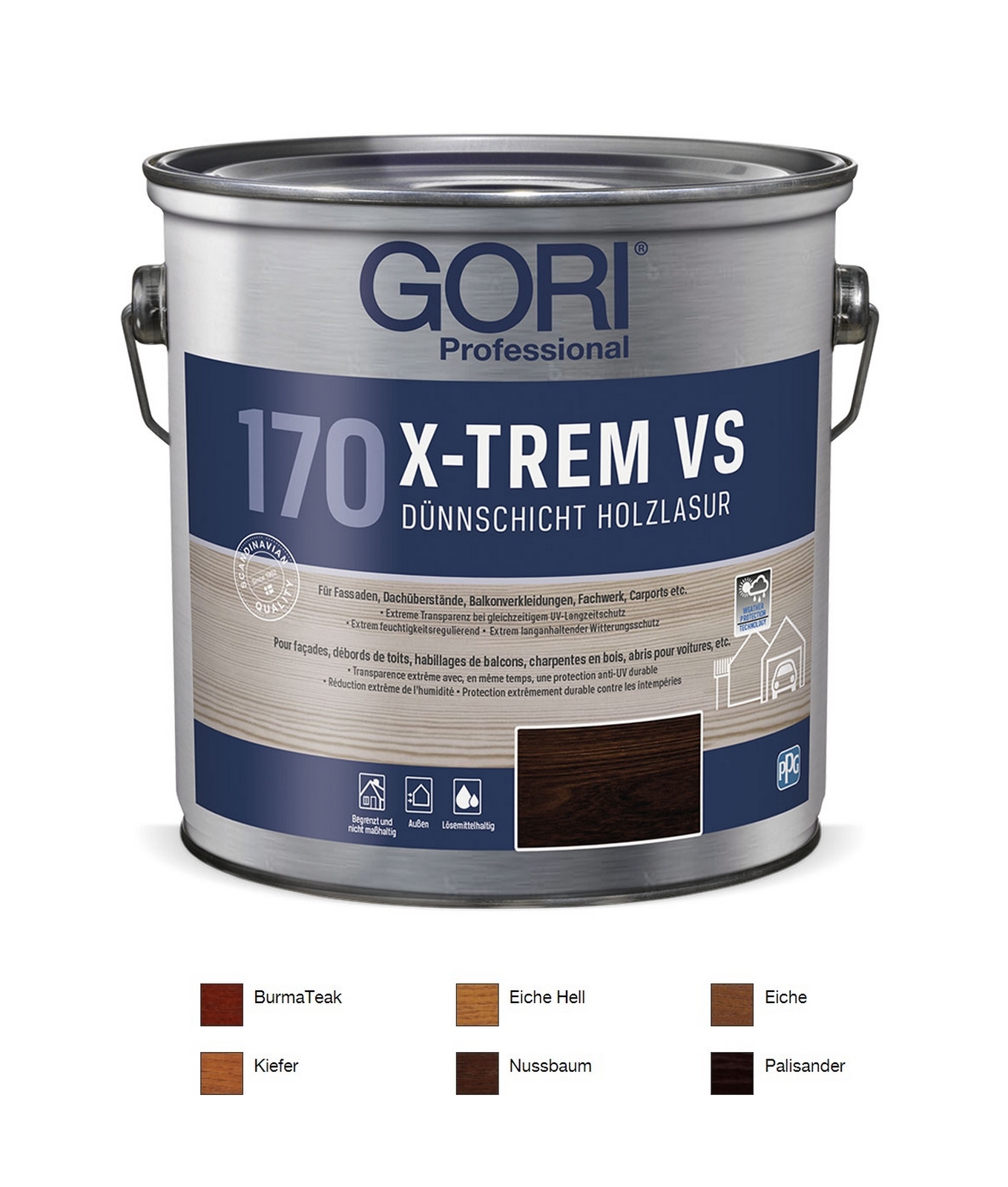 PPG Coatings GORI 170 X-TREM VS - 0,75 LTR (eiche)