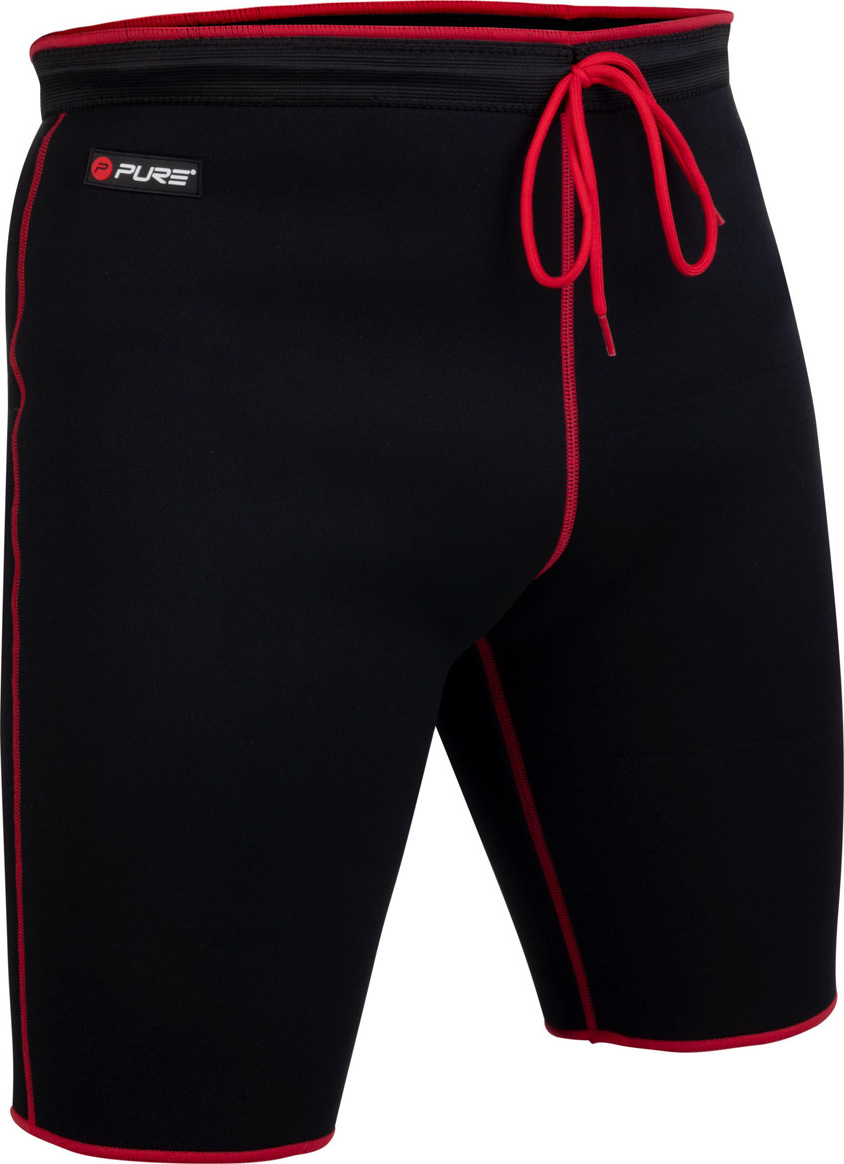 LUXTRI Kompressionsshorts L Kurze Laufhose aus Neopren für Damen und Herren für Sport und Fitness 26030