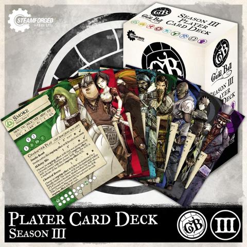 Steamforged Games Guild Ball Season 3 Spielerkarten Deck für Miniaturenspiele