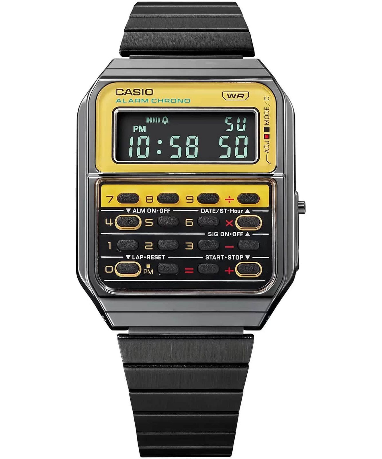 Casio - CA-500WEGG-9BEF - Náramkové hodinky - Pánske - Quartz - Kolekcia Retro