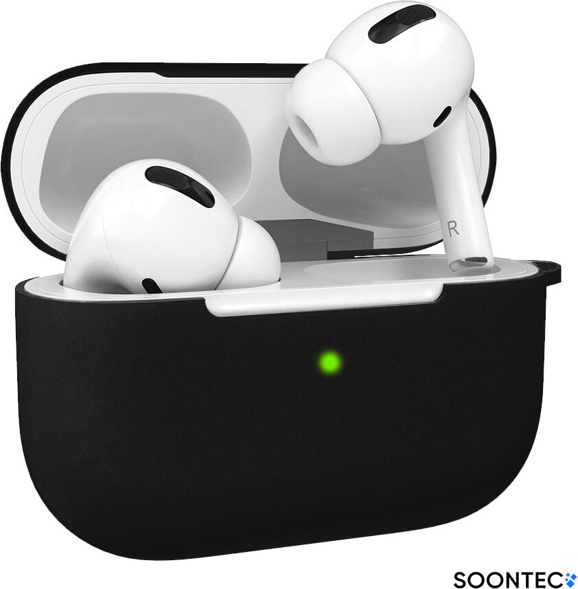 AirPods Pro Case Black SOONTEC Case Silikónové ochranné puzdro pre Apple AirPods Pro