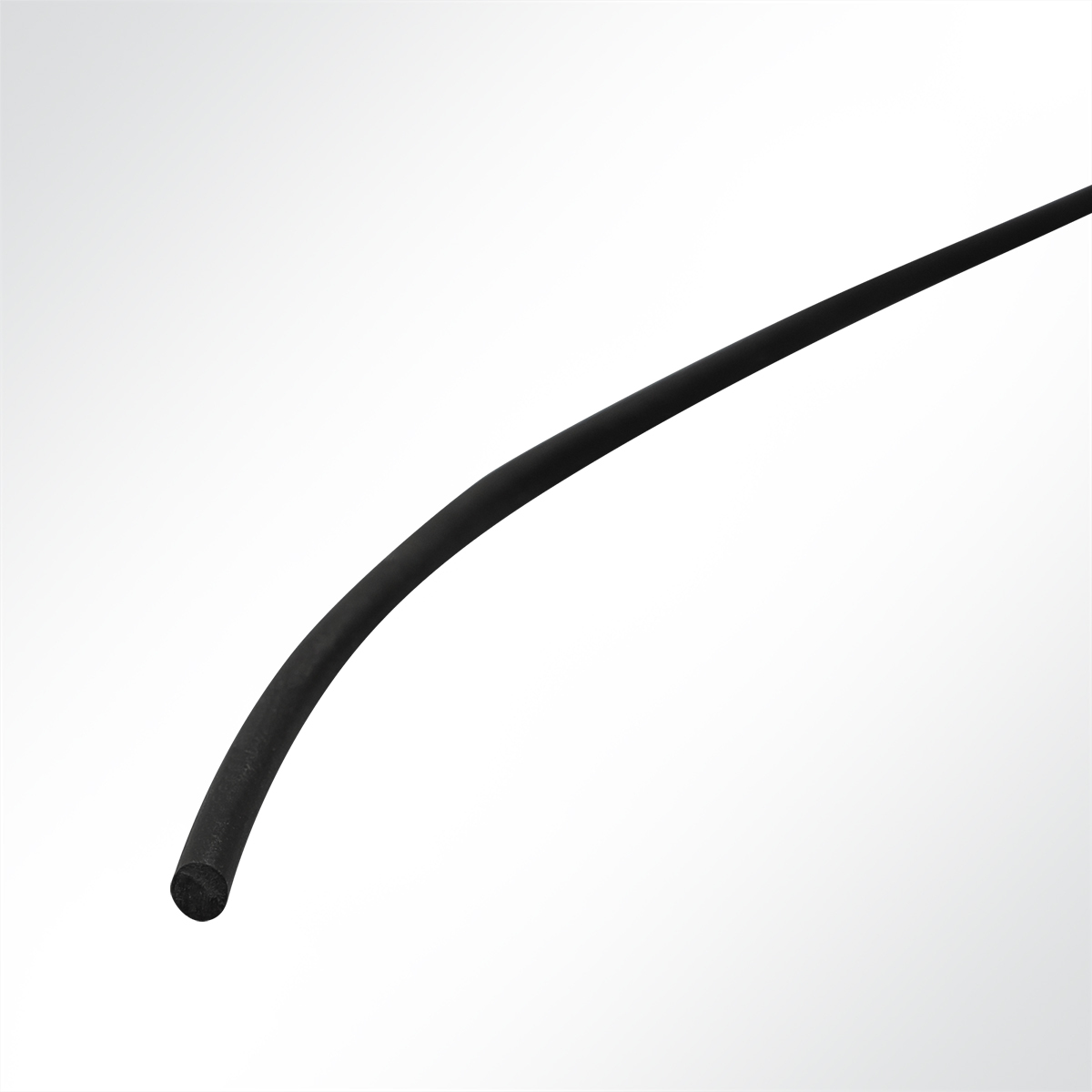 LYSEL® Kedereinlage PVC-Einlage weich voll Ø 5mm schwarz VE 100 Meter 11800_29850
