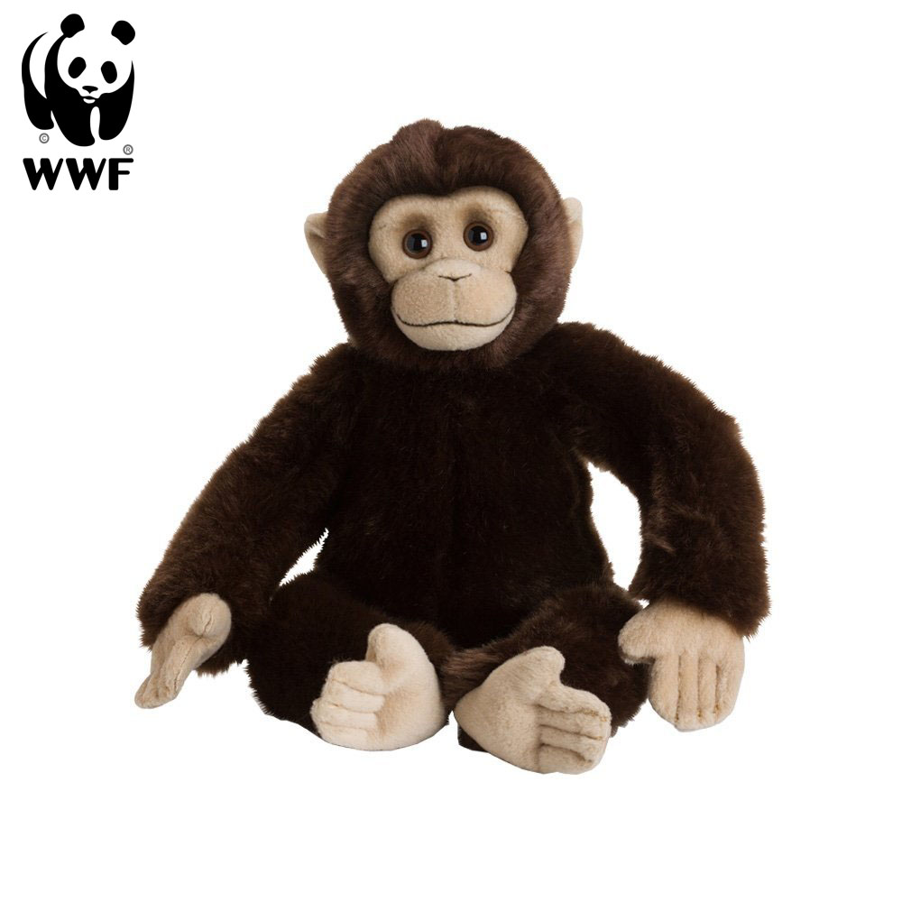 Plüschtier Affe Affen Schimpanse 18 cm Stofftier neu Kuscheltier Schimpansen 