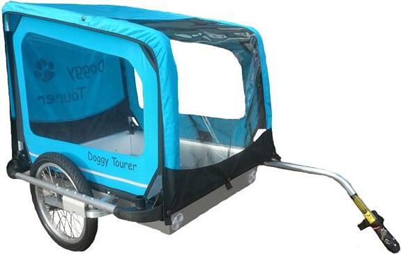 Fahrradanhänger / Hundeanhänger Kids Touring Doggy Tourer L blau KD-121000-B