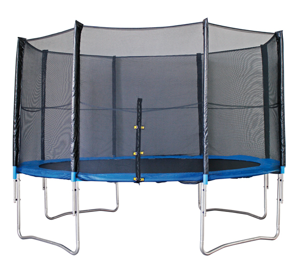 Trampolin mit Sicherheitsnetz