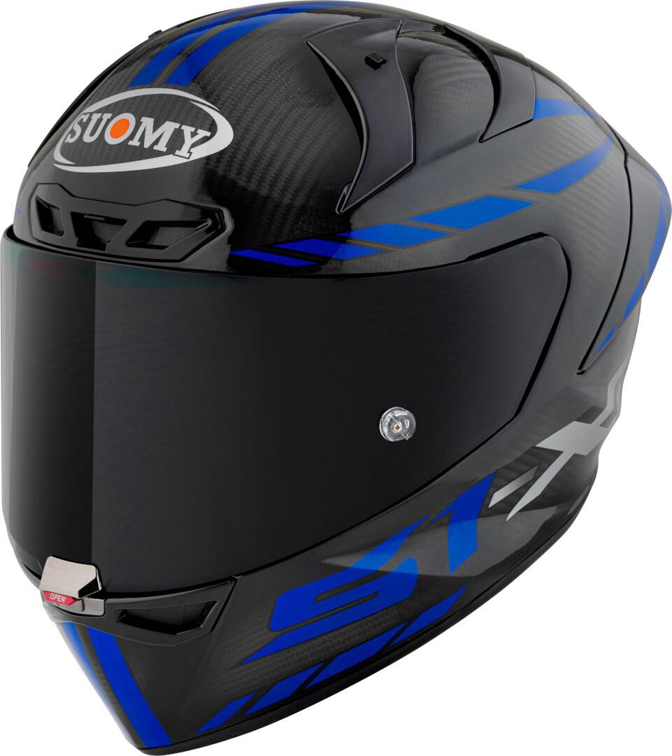 Sonstige Suomy S1-XR GP Carbon Hypersonic E06 Helm, schwarz/blau, S (55/56) K6SX0006.3