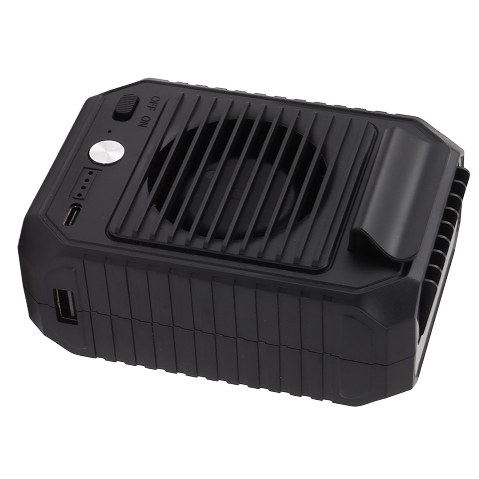 Cocosity Taille Fan, Taille Clip Fan, Portable Taille Fan, Gürtel Fan, Körper Fan, Hände frei Halskette Fan