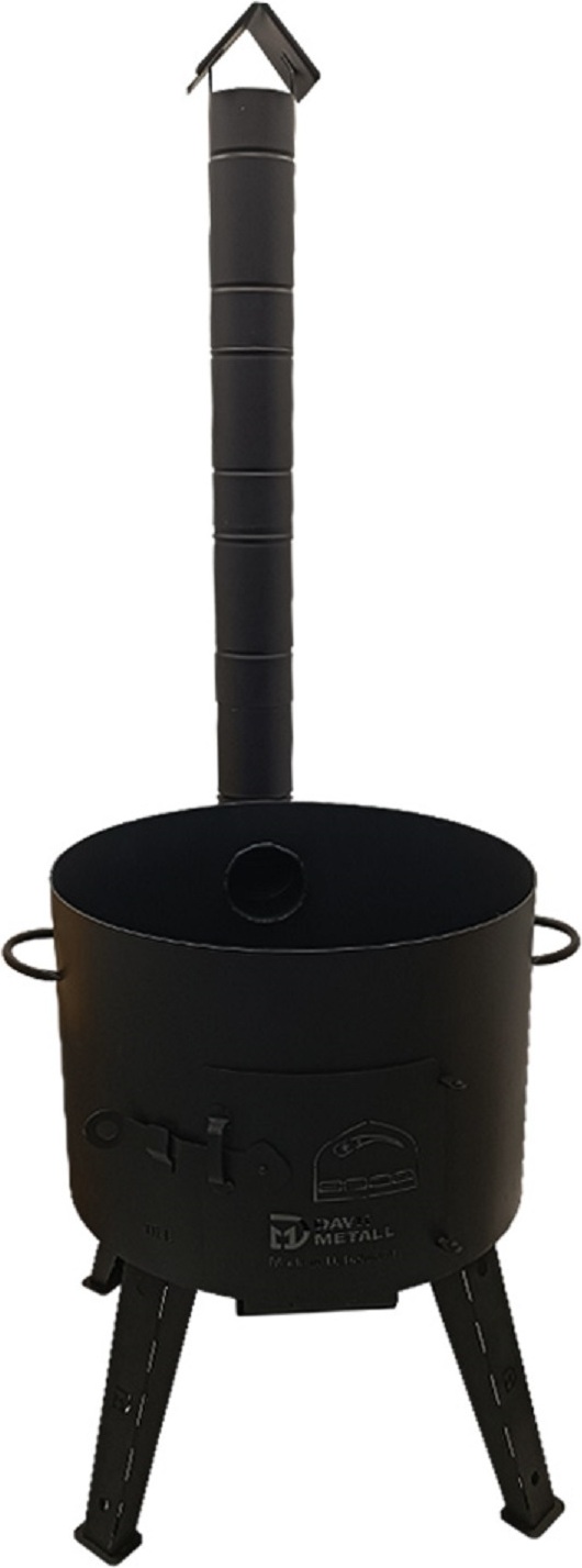 Olymp Handels GmbH Utschak für Kasan 22 L Stahl 2 mm Ø 52 cm Feuerofen mit Schornstein 478152097