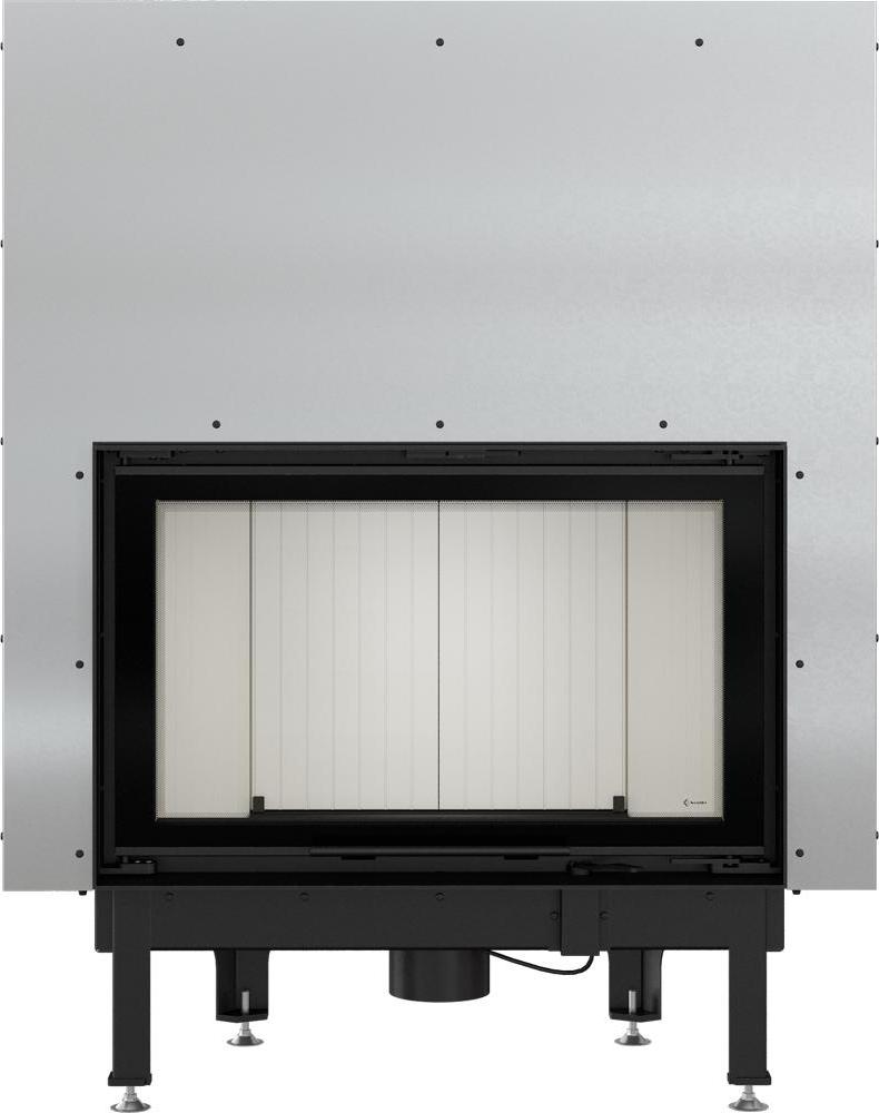 Oceľový krb KRATKI NADIA 12 kW Ø 200 zdvíhací