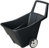 Prosperplast Schubkarre für Garten LOAD GO III 95L Grün 02586