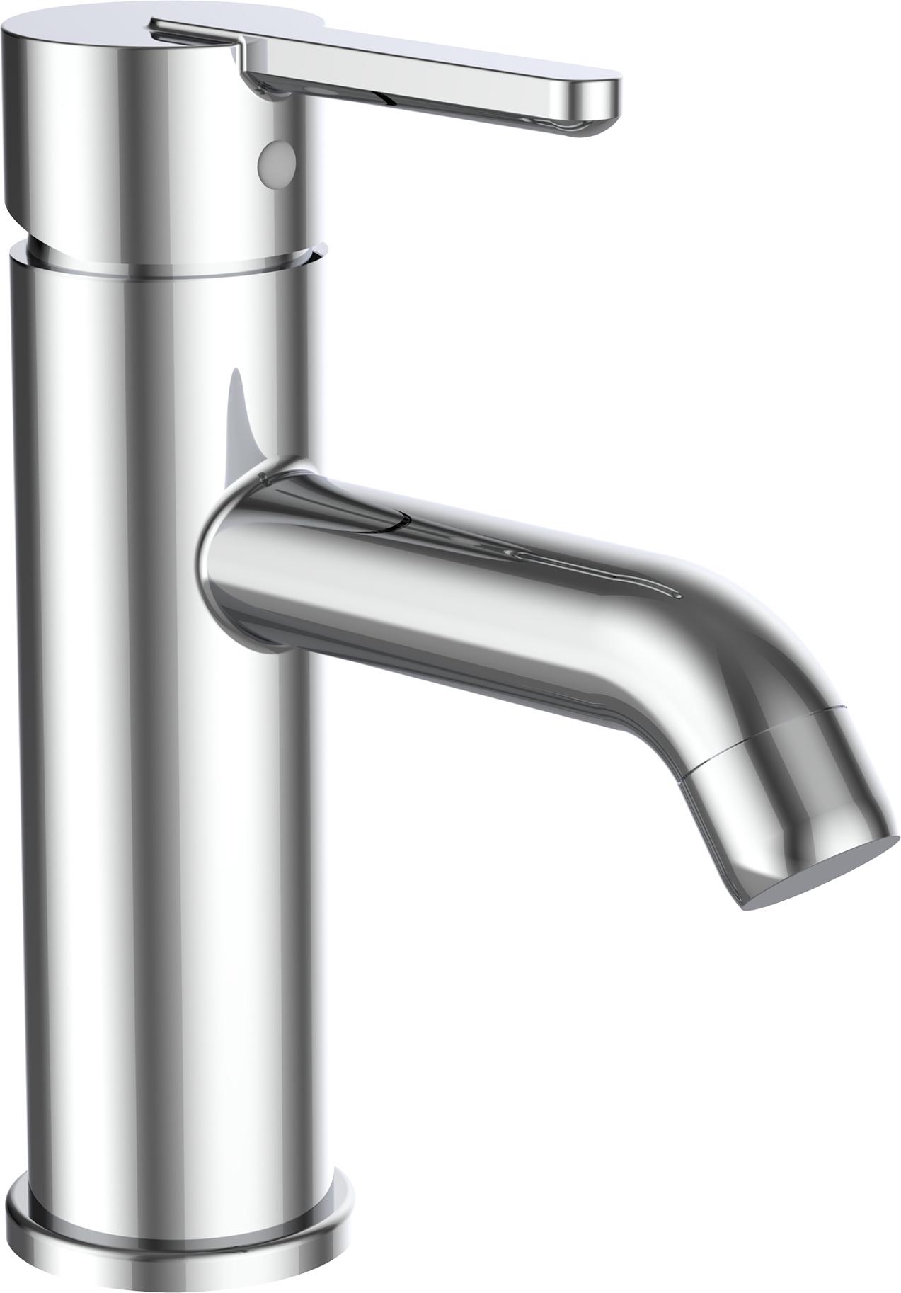 LAUFEN LUA Waschtischmischer, Eco+, Ausladung 118mm, Höhe 173mm, chrom, H3110810041101