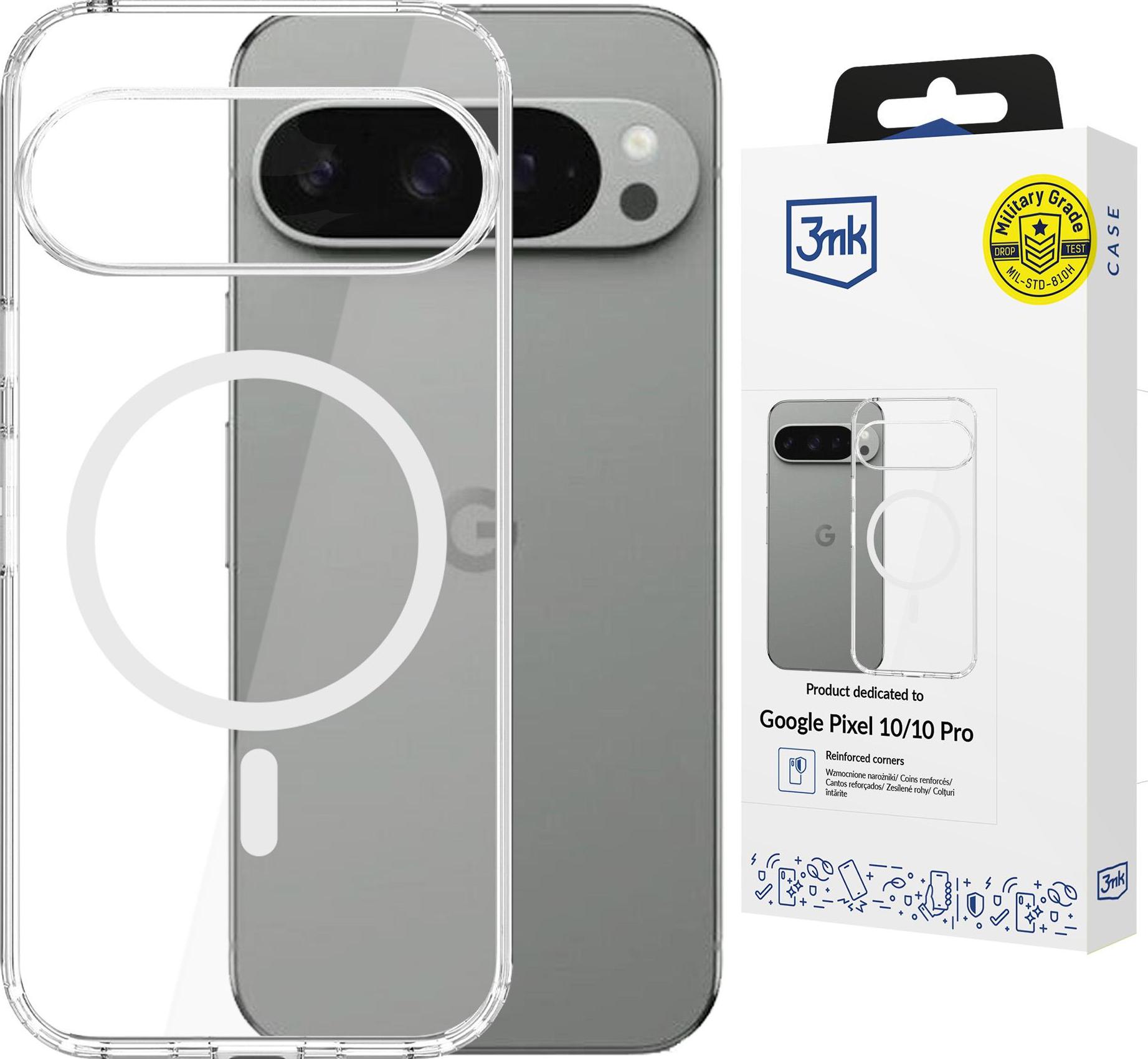 Google Pixel 10/Google Pixel 10 Pro - 3Mk Rüstung Magcase