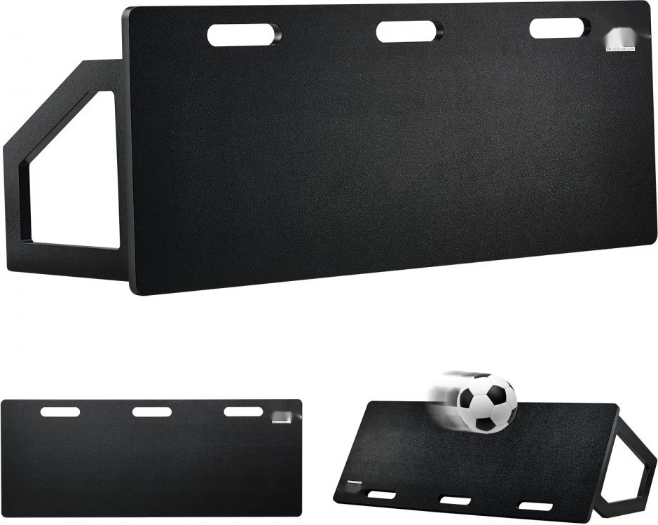 45''X18'' Fußball-Rebounder-Brett - Tragbare Fußballwand mit 2-Winkel-Rücksprung