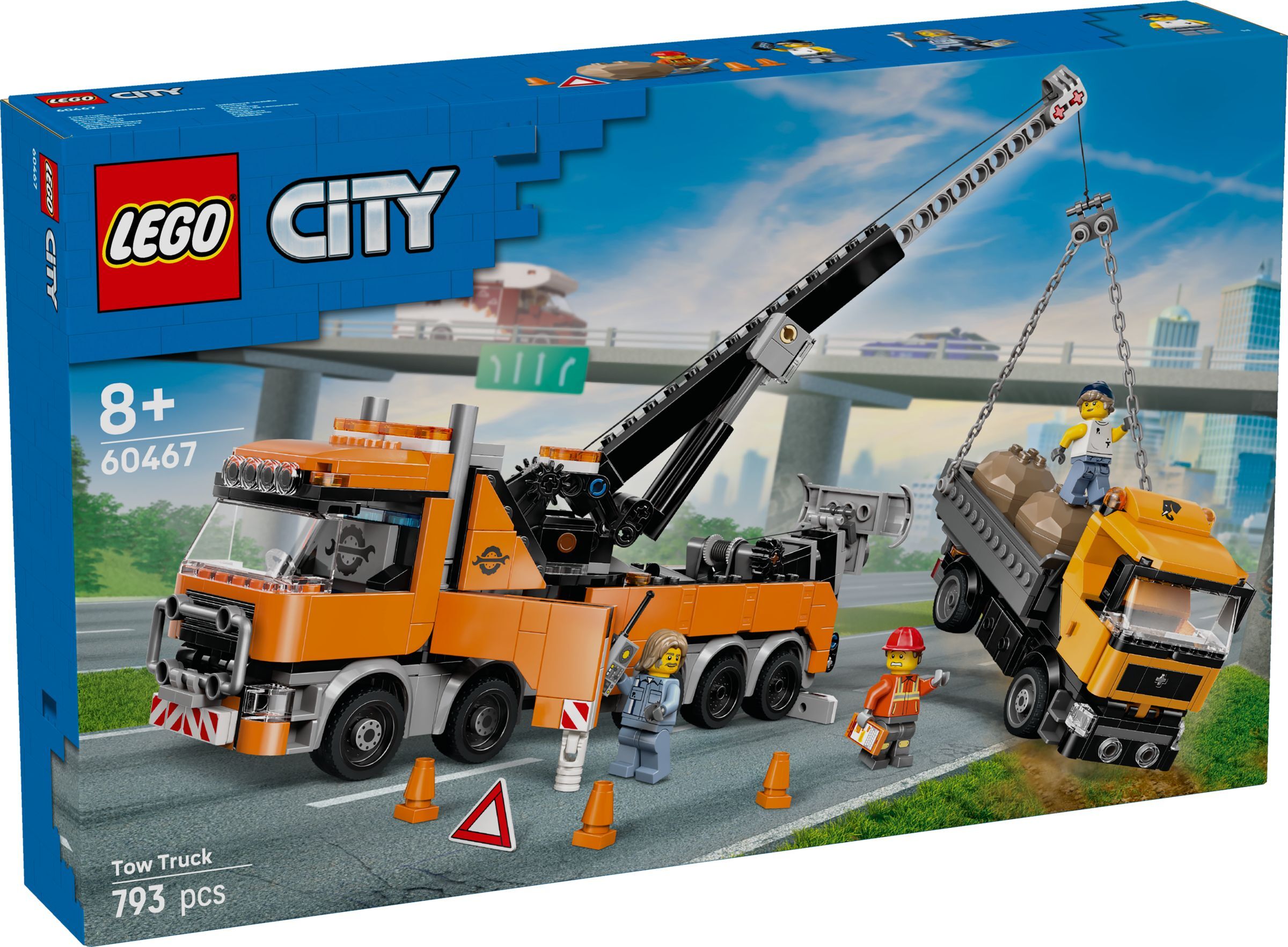 LEGO® City 60467 Výkonné záchranné odťahové vozidlo so žeriavom