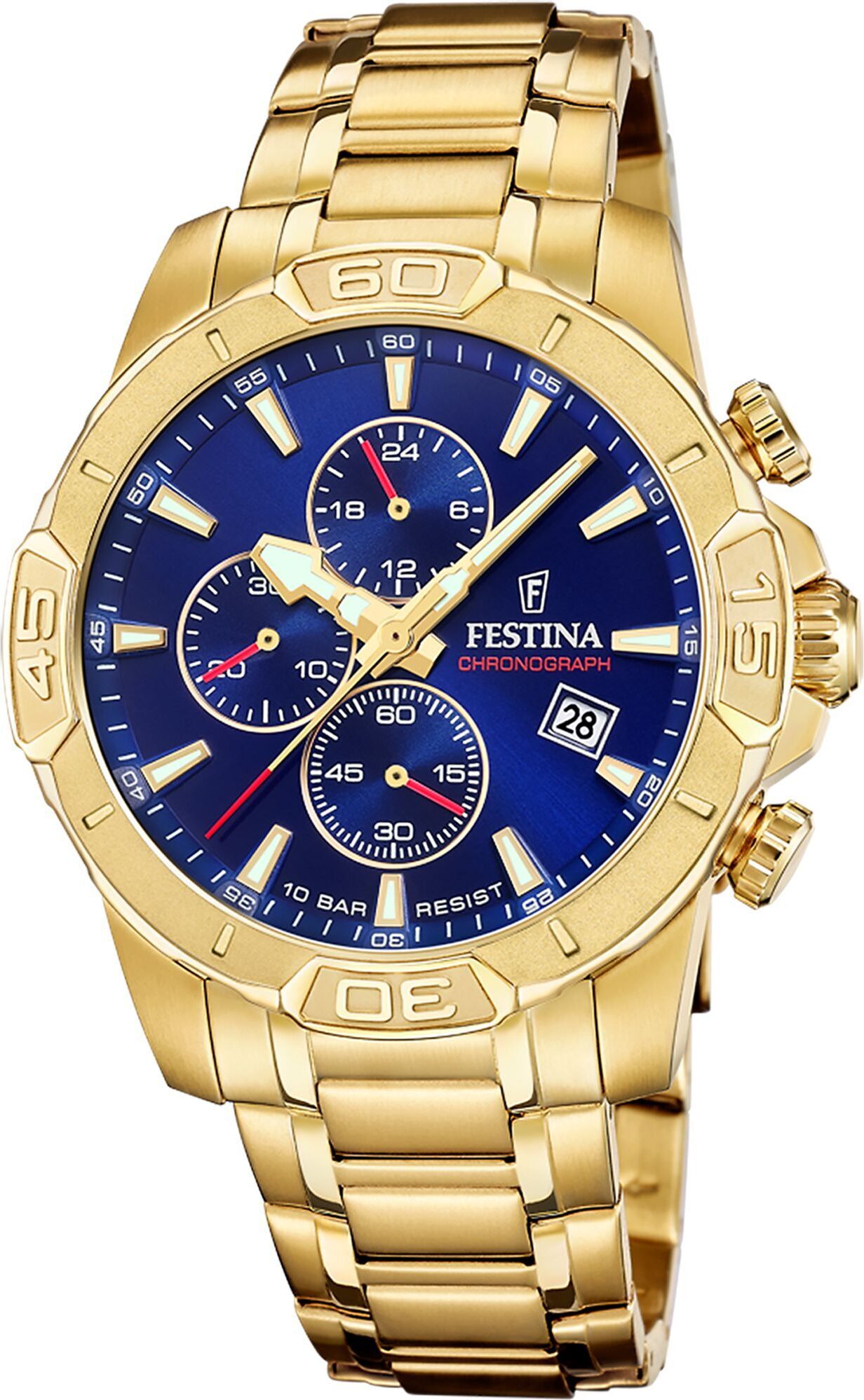 Festina - F20705/3 - Náramkové hodinky - Chronograf - Pánske