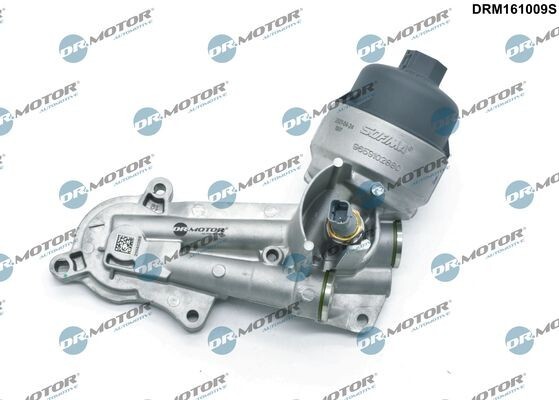 DR.MOTOR AUTOMOTIVE DRM161009S Ölkühler Motoröl passend für PEUGEOT 206 Schrägheck (2A/C) 207 (WA, WC) 206 CC (2D) PARTNER Tepee 308 SW II 307 SW (3H)