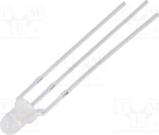 TNE 5x LED 30° rot/gelb-grün zweifarbig 150mcd 150mcd 3mm Kathode FYL-3019RGW1A-CC LE _1GH_FYL-3019RGW1A-CC