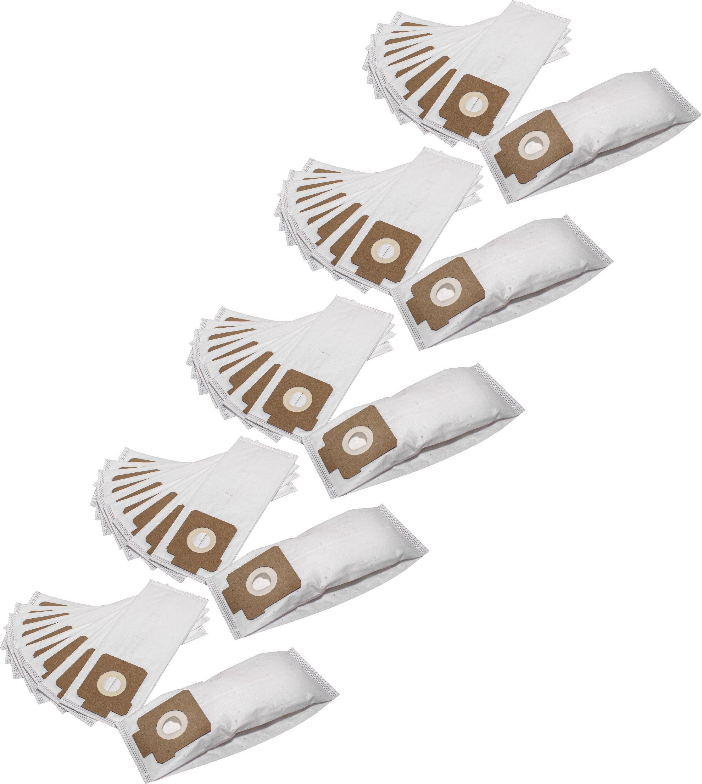 vhbw 50x Staubbeutel kompatibel mit AEG Electrolux ZS 200 Energica, ZS 201 Energica, ZS 202 Energica Staubsauger - 17 28cm x 21cm Weiß 172698897-2