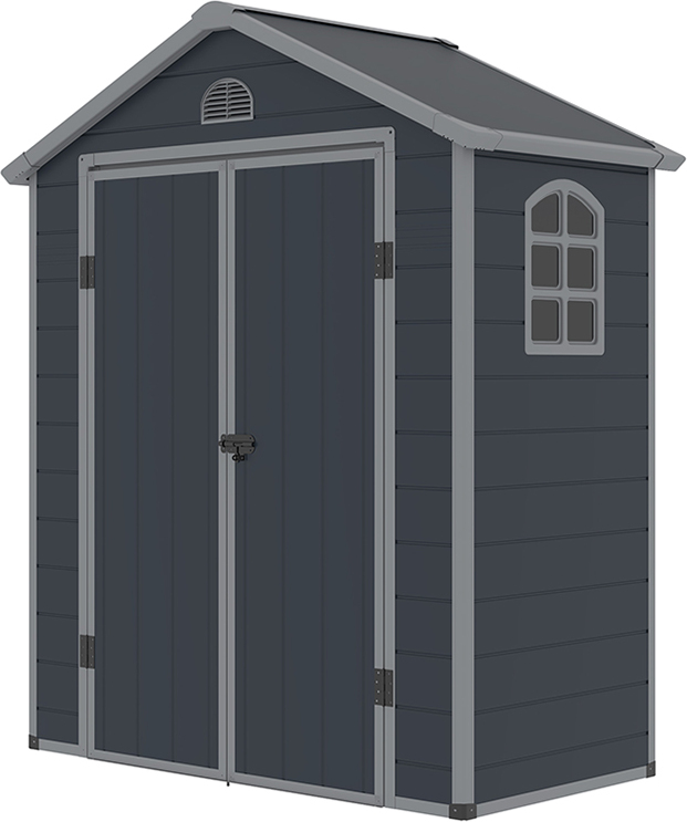 Plastový prístrešok Westmann Universo M antracit 1x2 m