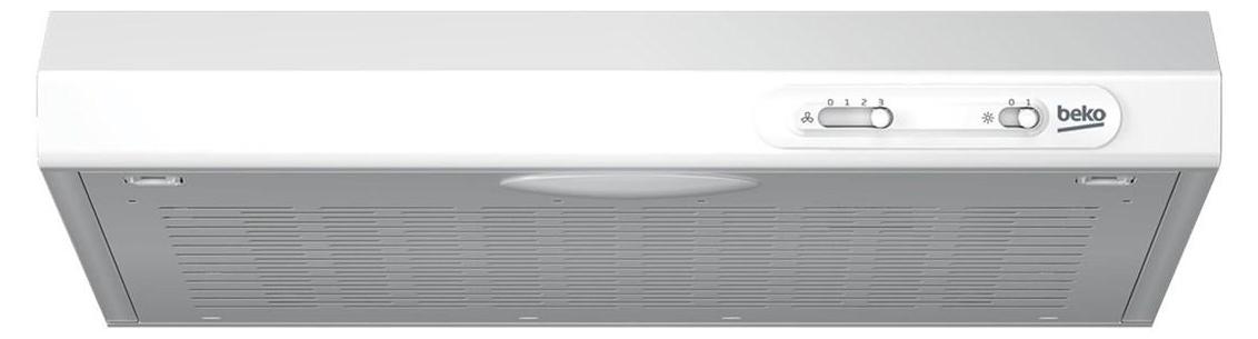 Beko CFB 5310 W, 125 m³/h, Abluft/Umluft, F, A, C, 62 dB