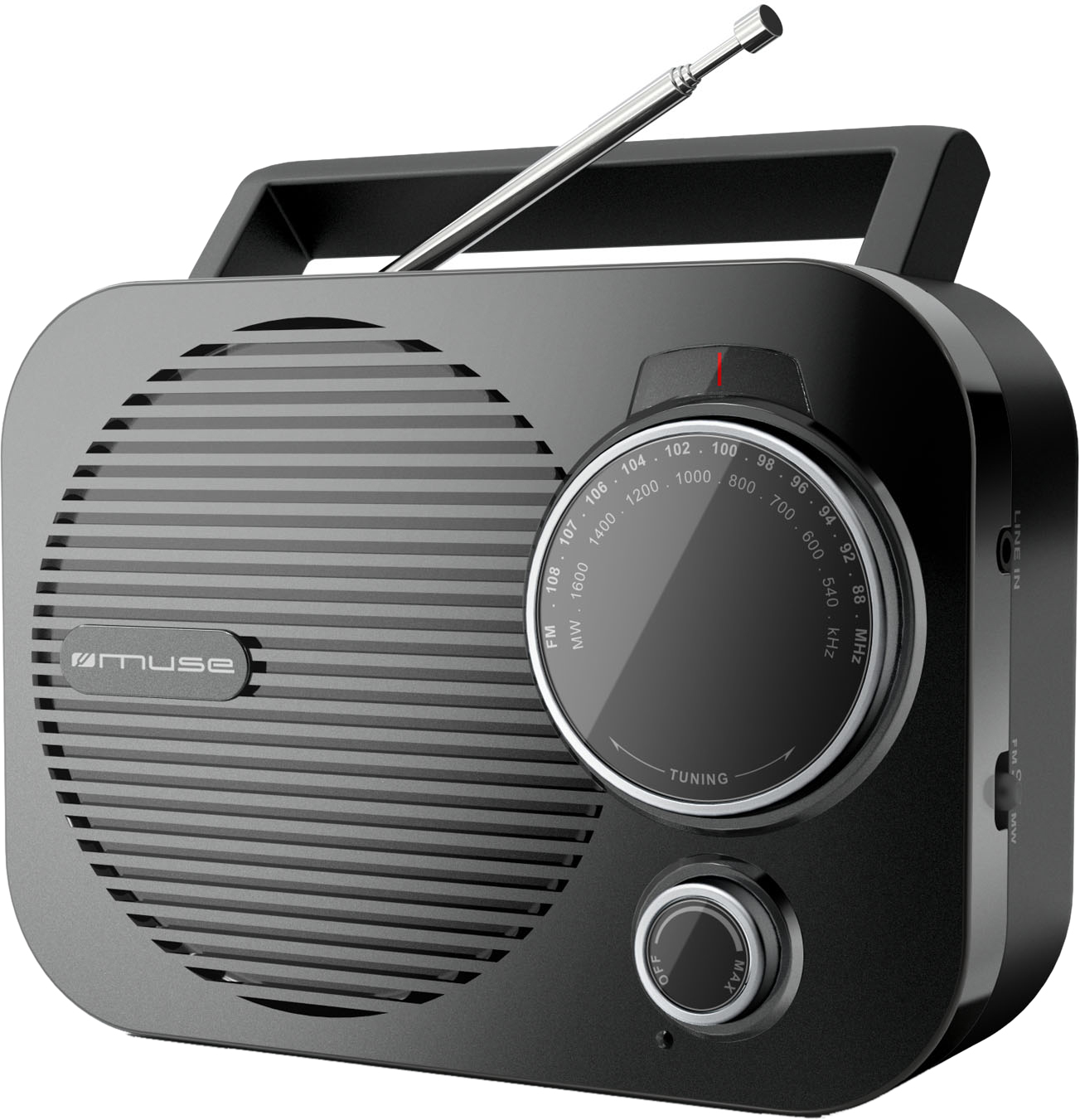 Muse M-050 Radio, MP3-Wiedergabe