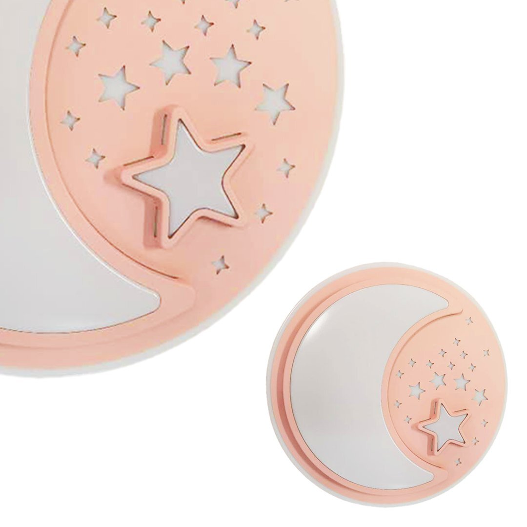 Milagro Plafond Note Pink 45W Led Ø480 Mm Kinderzimmer Kinderleuchte Kinderlampen