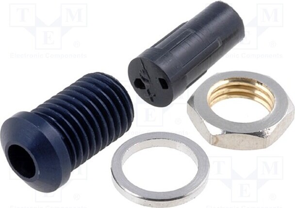 TNE 1x Fassung für LEDs 3mm konvex Fassungen _1GH_RTM-3010-B