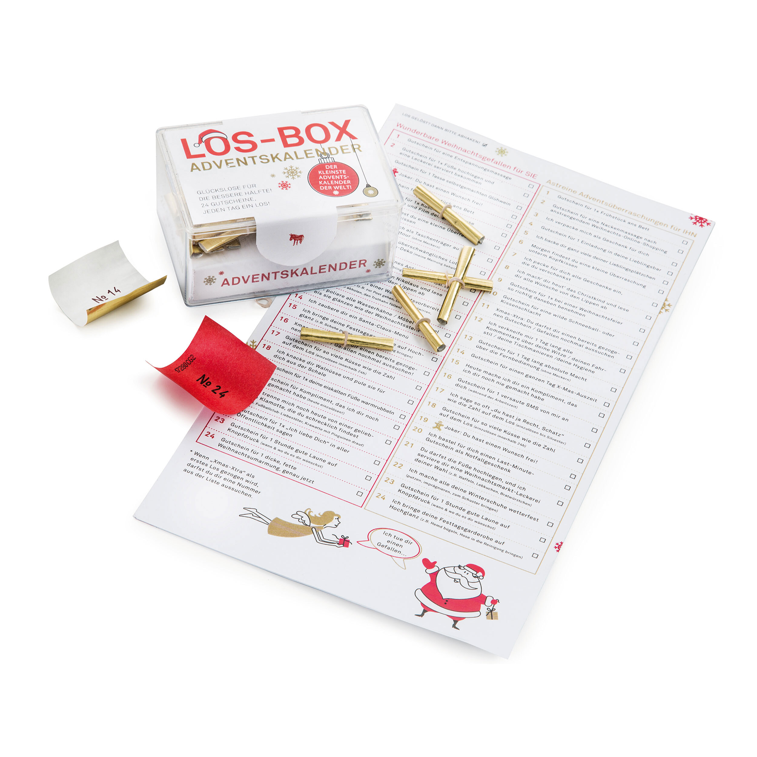 Donkey Products Los Box Adventný kalendár, adventný kalendár, vianočný kalendár, Vianoce, 400454