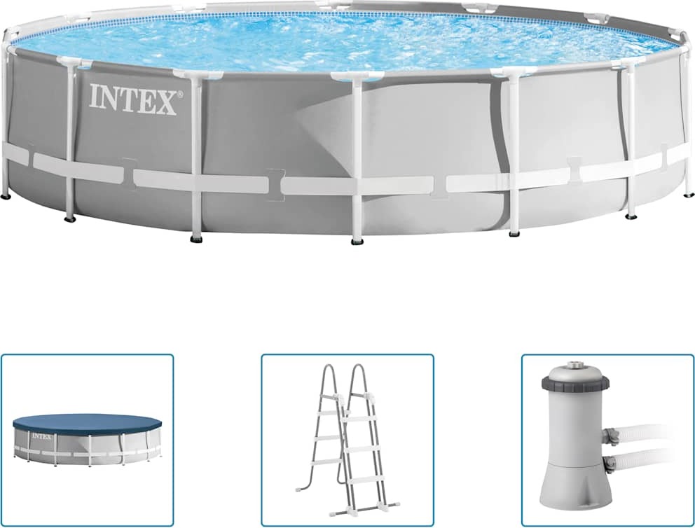 INTEX Prism Frame Premium bazénová súprava 427x107 cm