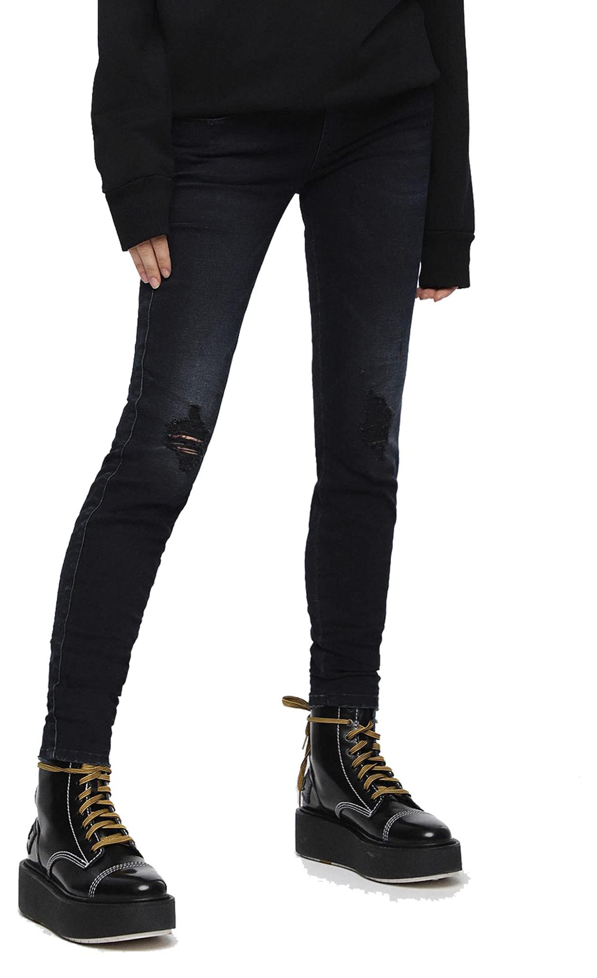 Diesel Gracey 069BL Damen Jeans Hose Slim Skinny