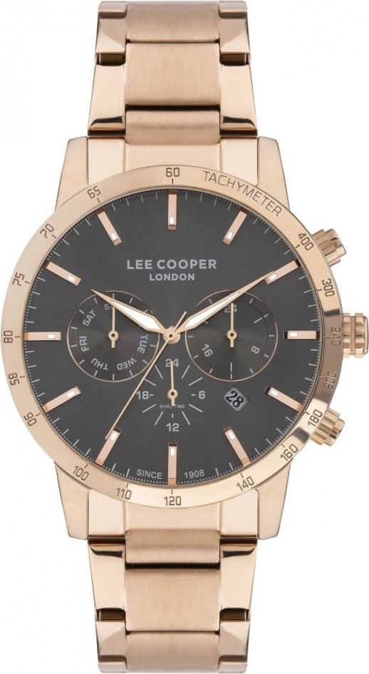 Pánske hodinky LEE COOPER LC07365.460 v ružovom zlate Fashion